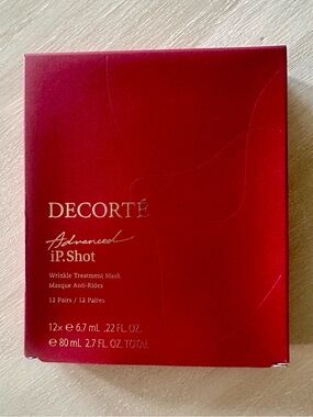 DECORTE Advanced iP.Shot Wrinkle Treatment Mask (12pair x 6.7ml)